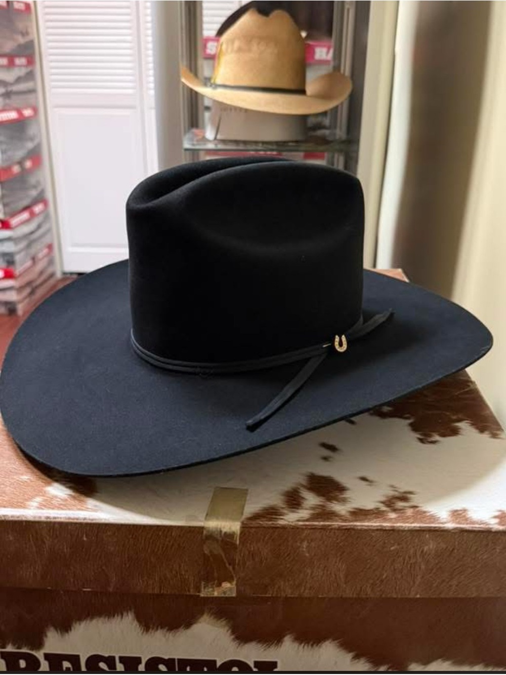 Rare Resistol 15X Diamond Horseshoe cowboy hat